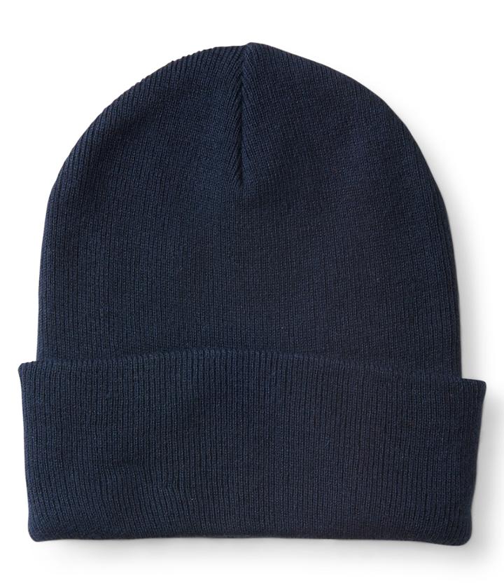Aeropostale Aeropostale Solid Turnback Beanie - Navy