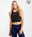 Aeropostale Lld Solid Bodycon Crop Tank