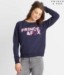 Aeropostale Prince & Fox Chenille Logo Sweatshirt