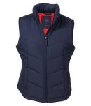 Aeropostale Solid Chevron Quilted Vest