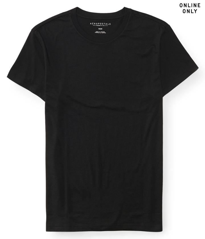 Aeropostale Aeropostale Solid Crew Tee - Candy Red, Xsmall