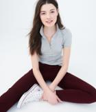 Aeropostale Aeropostale Seriously Stretchy Color Wash High-waisted Jegging - Magenta, 00 R