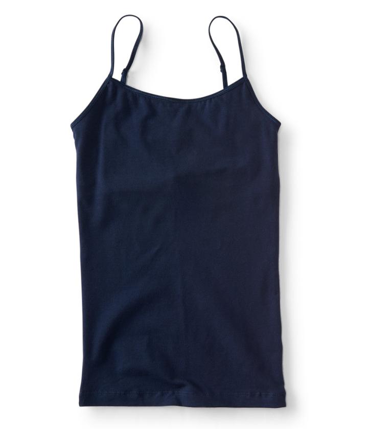 Aeropostale Aeropostale Solid Shelf Bra Cami - Classic Navy, Xsmall