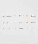 Aeropostale Dainty Basic Stud Earring 9-pack
