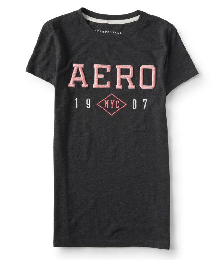 Aeropostale Aeropostale Aero 19 Nyc 87 Graphic T - Sage, Xsmall