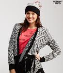 Aeropostale C'est La Vie Pom Beanie