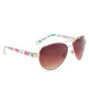 Aeropostale Hibiscus Aviator Sunglasses
