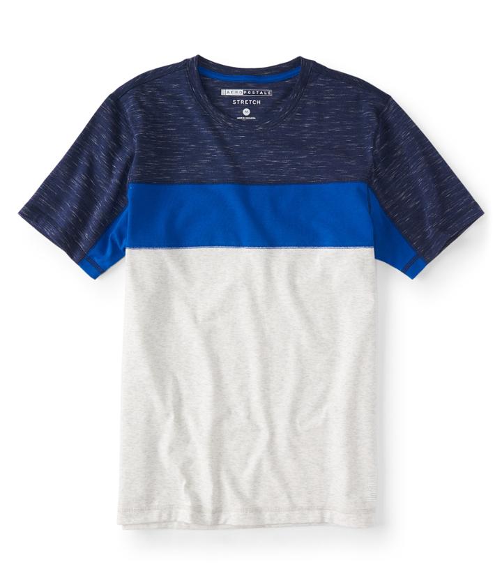 Aeropostale Aeropostale Active Colorblock Stretch Tee - Black, Xsmall