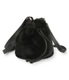 Aeropostale Aeropostale Fuzzy Mini Bucket Bag - Black