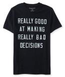 Aeropostale Bad Decisions Graphic T