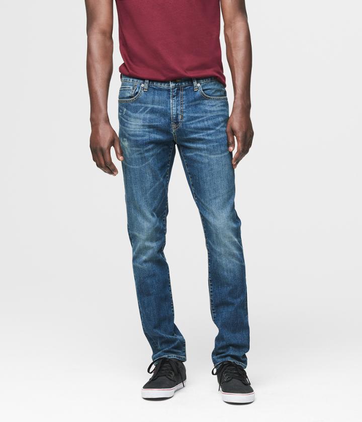 Aeropostale Aeropostale Slim Taper Medium Wash Reflex Jean - Medium Wash, 28x30