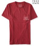 Aeropostale Free State Gramercy Hockey Graphic T