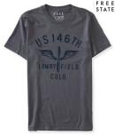 Aeropostale Free State Lowry Field Graphic T