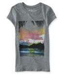 Aeropostale Tropical Sunset Graphic T