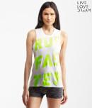 Aeropostale Lld Run Faster Sleeveless Muscle Tee