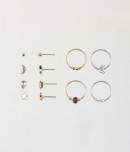 Aeropostale Star Stud & Ring 8-pack