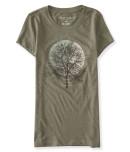 Aeropostale Tree & Moon Graphic T
