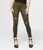 Aeropostale Aeropostale Seriously Stretchy High-waisted Jegging - Winter Moss, 00 R