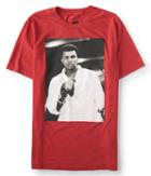 Aeropostale Aeropostale Guys' Muhammad Ali Pre-fight Graphic Tee - Candy Red, Xsmall
