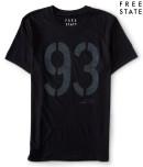 Aeropostale Free State Oversized 93 Graphic T