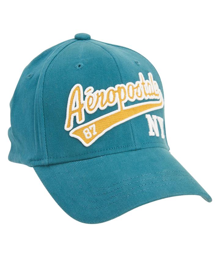 Aeropostale Aropostale Ny Fitted Hat - Storm, S/m