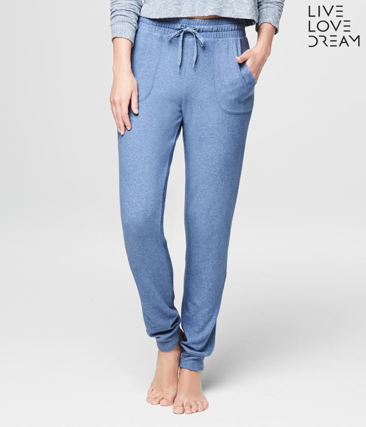 Aeropostale Aeropostale Lld Fuzzy Fleece Jogger - Dark Blue, Xlarge
