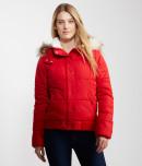 Aeropostale Faux Fur Trimmed Puffer Jacket