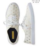 Aeropostale Prince & Fox Foil Polka Dot Low-top Sneaker