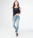 Aeropostale Aeropostale Seriously Stretchy Low-rise Jegging - Light Wash, 000 S