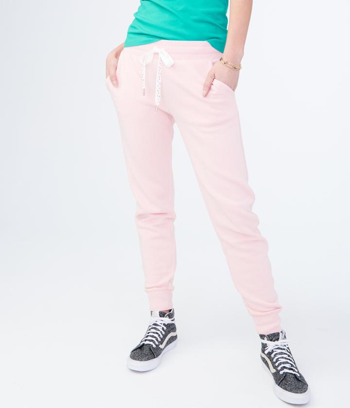 Aeropostale Aeropostale Embellished Drawstring Jogger Sweatpants - Light Ping, Xsmall
