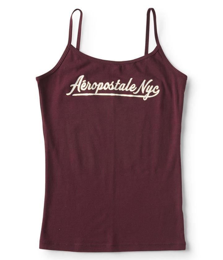 Aeropostale Aeropostale Nyc Favorite Cami - Bold Burgundy, Xsmall
