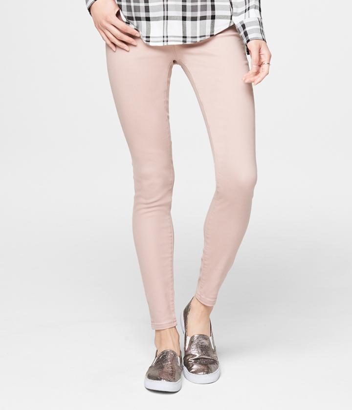 Aeropostale Aeropostale Seriously Stretchy Color Wash High-waisted Jegging - Pink, 000r