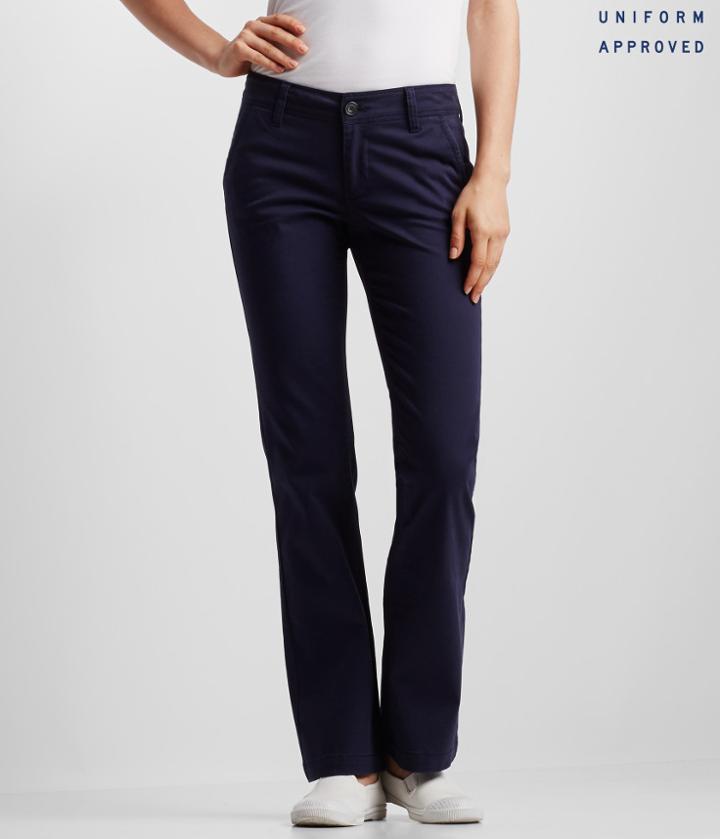 Aeropostale Aeropostale Curvy Classic Pants - Classic Navy, 000 S