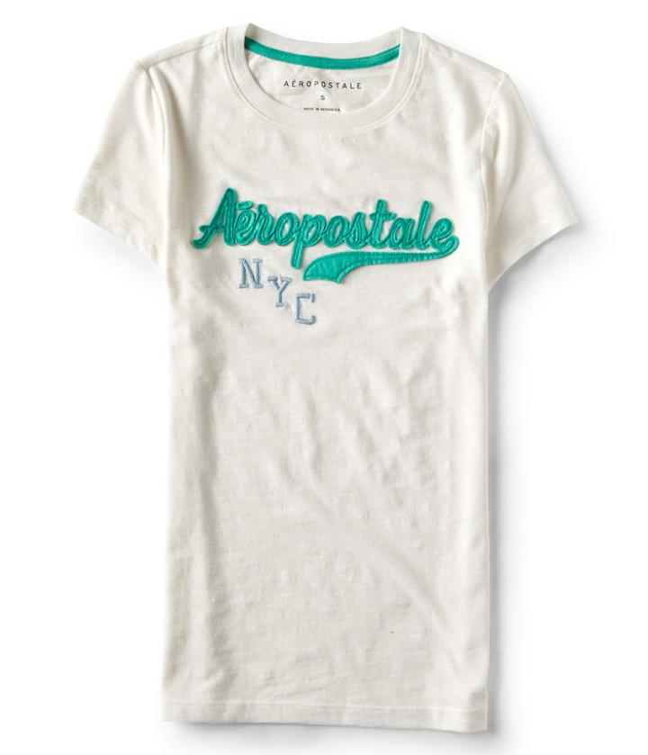Aeropostale Aeropostale Nyc Graphic Tee - Floral White, Xsmall