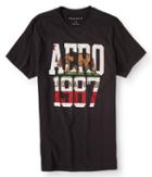 Aeropostale Aeropostale Aero Bear 1987 Graphic Tee - Black, Xsmall