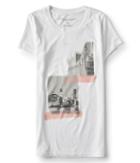 Aeropostale Aeropostale All Day All Night Graphic Tee - Bleach, Xsmall