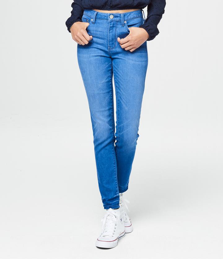 Aeropostale Aeropostale Seriously Stretchy High-waisted Jegging - Medium Wash, 00 R