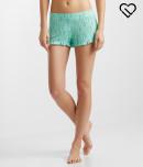Aeropostale Lld Arrow Waffle-knit Sleep Shorty Shorts