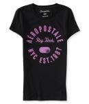 Aeropostale Fuzzy Aero Graphic T