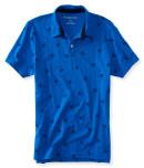 Aeropostale Palm Tree Jersey Polo
