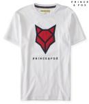 Aeropostale Prince & Fox Logo Head Graphic T