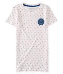 Aeropostale Polka Dot 87 Crest Graphic T