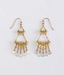 Aeropostale Engraved Chandelier Earrings
