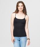 Aeropostale Aeropostale Solid Shelf Bra Cami - Black, Small