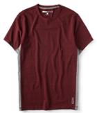 Aeropostale Aeropostale Colorblocked Heather Stretch Tee - Woodland Berry, Xsmall