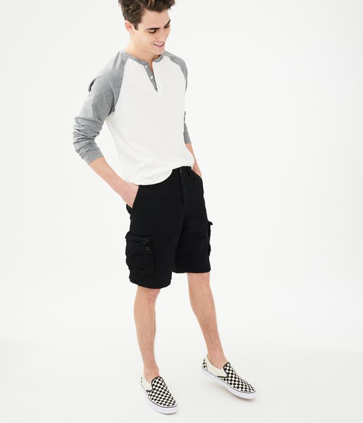Aeropostale Aeropostale Classic Reflex Cargo Shorts - Black, 27