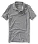 Aeropostale A87 Solid Logo Pique Polo