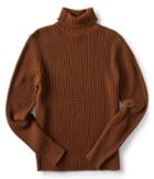 Aeropostale Aeropostale Chunky Ribbed Turtleneck Sweater - Hawk Brown, Xsmall