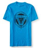 Aeropostale Aeropostale Brooklyn Bronx Queens Graphic Tee - Riviera Blue, Xsmall