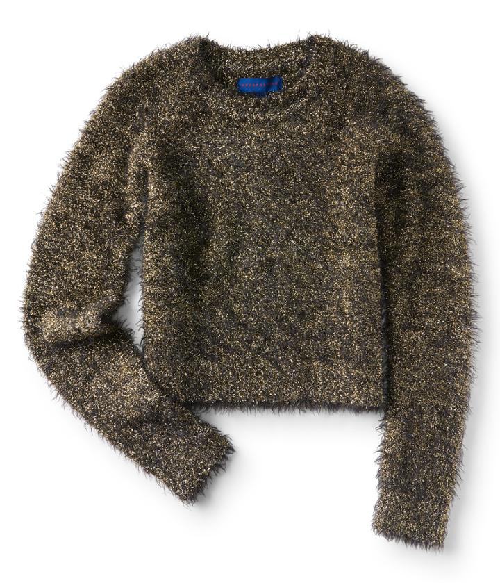 Aeropostale Aeropostale Tinsel Crew Sweater - Yellow, Xsmall